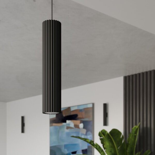 Lampadario nero Gleam – Sollux