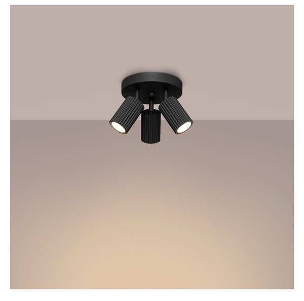 Faretto nero Gleam – Sollux