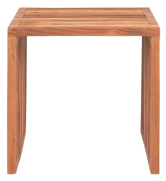 Tavolino in legno di teak 40x40 cm Pego - House Nordic