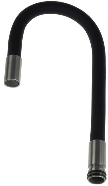 Bocchetta nera Luno, per rubinetti da cucina, Luno - elastica (ABA_B72W)