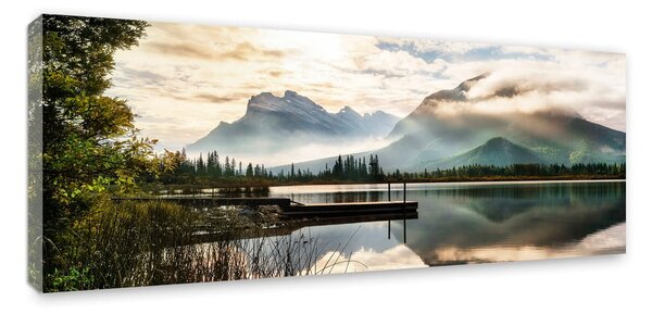 Immagine su tela, 150 x 60 cm Lake - Styler
