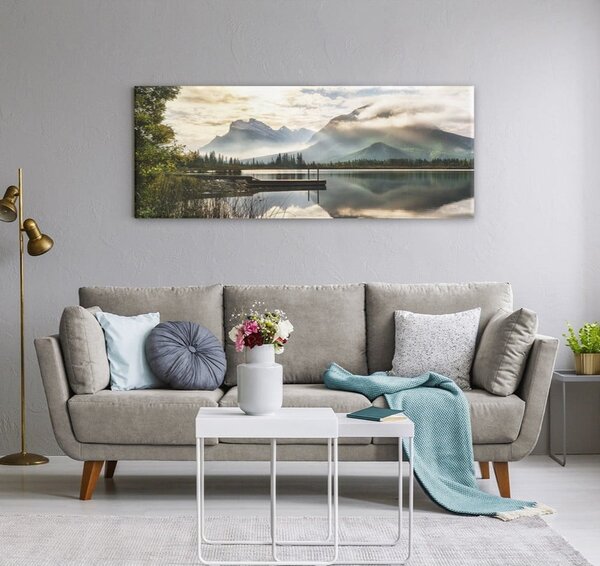 Immagine su tela, 150 x 60 cm Lake - Styler