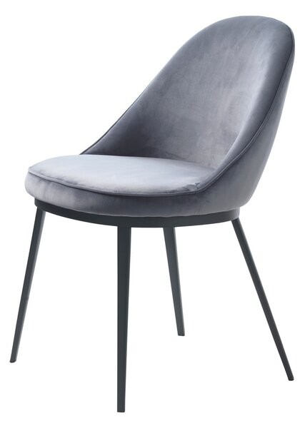 Sedia da pranzo grigia Gain - Unique Furniture