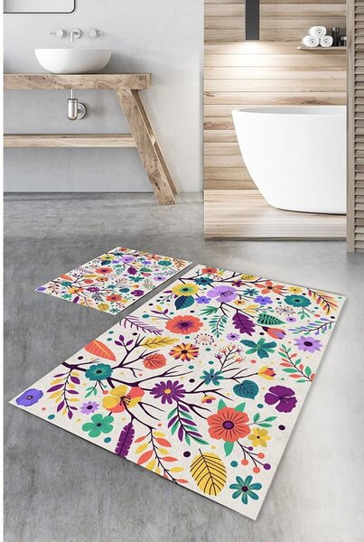 WENKO Tappetino Da Bagno Bere In Cotone Riciclato, 50x80 Cm, Morbido E Antiscivolo - 5
