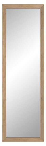 Specchio da parete con cornice marrone, 47 x 147 cm Paris - Styler