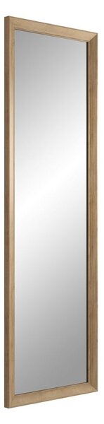 Specchio da parete con cornice marrone, 47 x 147 cm Paris - Styler