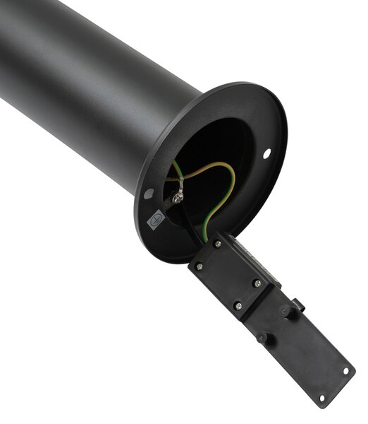 Lampada da esterno moderna nera 80 cm IP44 incl. LED - Roxy