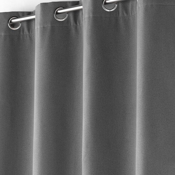 Tenda fonoassorbente antracite 140x260 cm Jupiter - douceur d'intérieur