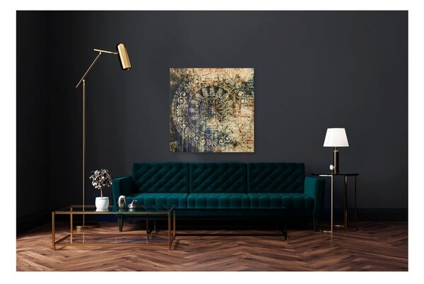 Immagine su tela, 65 x 65 cm Uno Zambino Silver - Styler