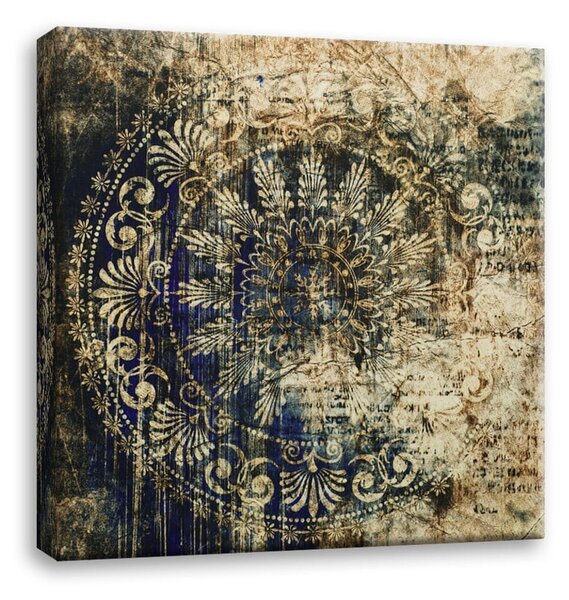 Immagine su tela, 65 x 65 cm Uno Zambino Silver - Styler