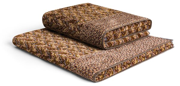 Asciugamano Con Ospite 40X60 60X100 Jaipur BRUCIATO Spugna Caleffi