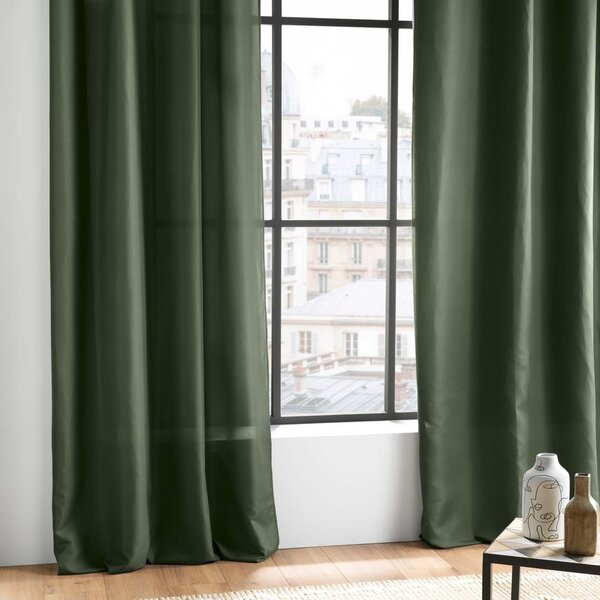 Tenda in microfibra kaki 140x280 cm Absolu - douceur d'intérieur