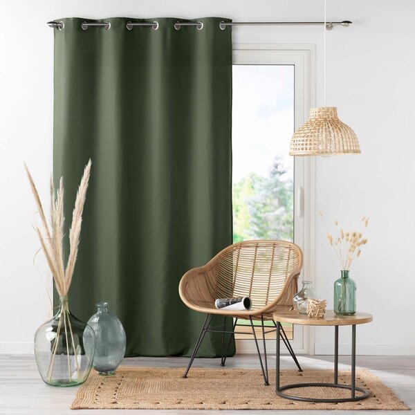 Tenda in microfibra kaki 140x280 cm Absolu - douceur d'intérieur