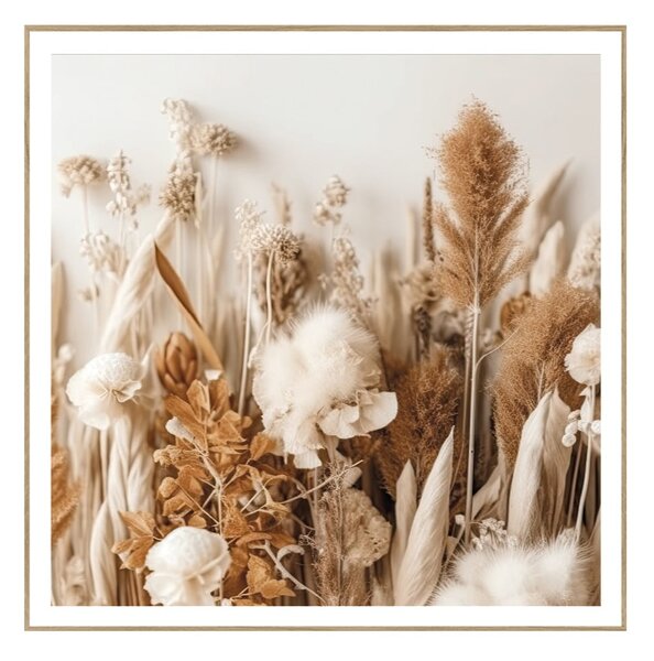 Quadro 50x50 cm Dried Flowers