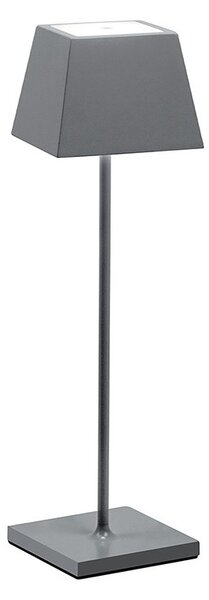 Rossini Siesta SIE003GR lampada da tavolo portatile LED grigia 2,2W IP54