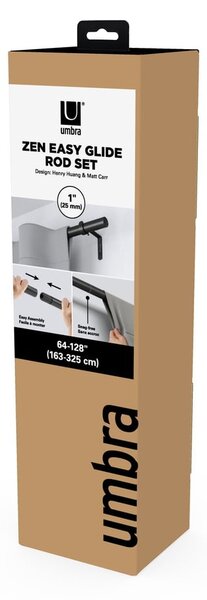 Bastone per tende allungabile 163 - 325 cm Zen - Umbra