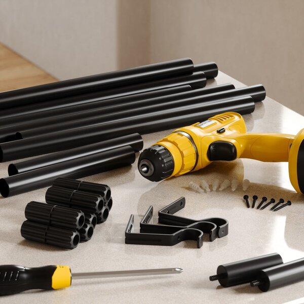 Bastone per tende allungabile 163 - 325 cm Zen - Umbra