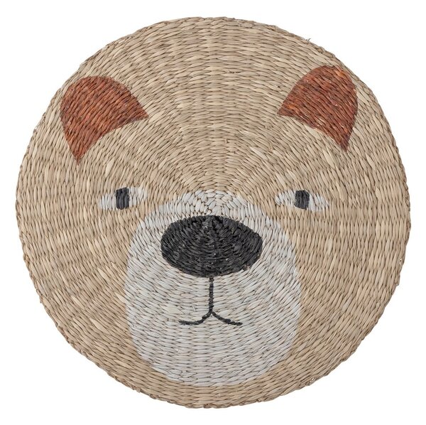 Tovaglietta in seagrass per bambini ø 38 cm Malla - Bloomingville Mini
