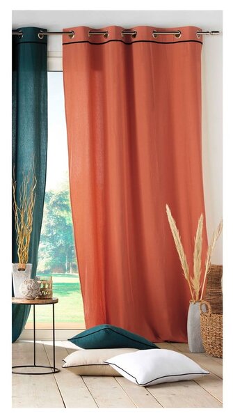 Tenda color mattone 135x240 cm Linette - douceur d'intérieur