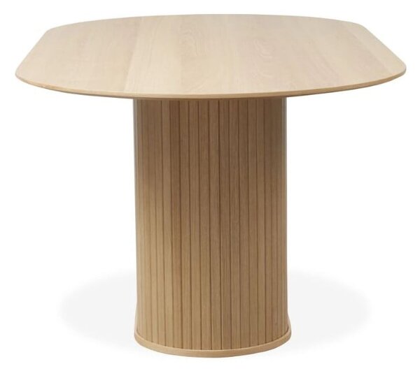 Tavolo da pranzo con piano in rovere 95x180 cm Nola - Unique Furniture