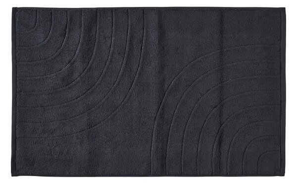 Tappetino da bagno nero 50x80 cm Time - Zone