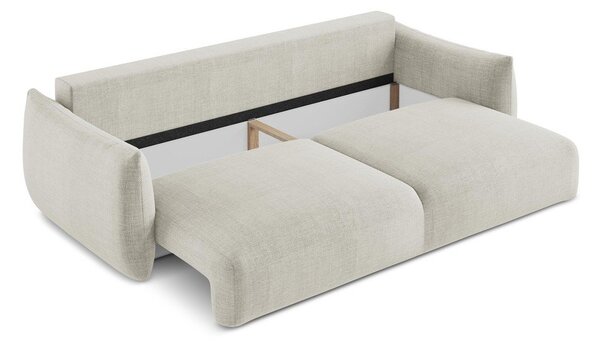 Divano beige allungabile 230 cm Leila – Makamii