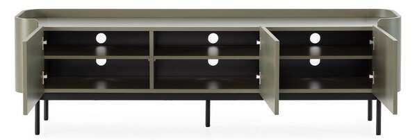 Mobile TV verde 180x55x40 cm Willa – MOME