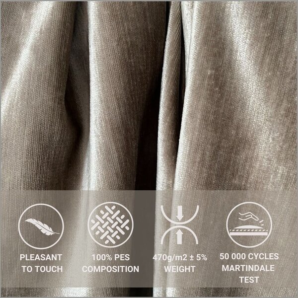 Letto boxspring beige con spazio contenitivo 180x200 cm Voyage - Maison de Rêve