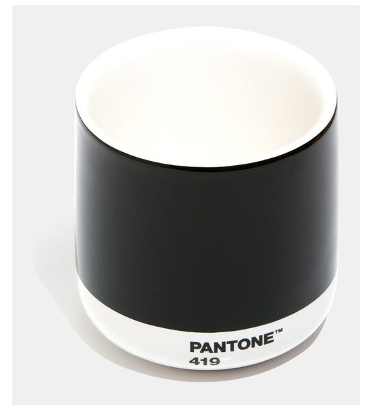 Tazza in ceramica nera 175 ml Cortado Black 419 - Pantone