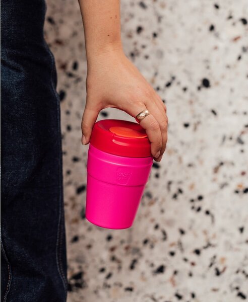 Tazza termica rosa 454 ml Helix Thermal Afterglow L – KeepCup