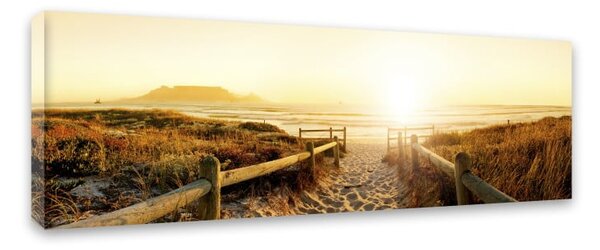 Immagine su tela 45 x 140 cm Canvas Harmony Beach II - Styler