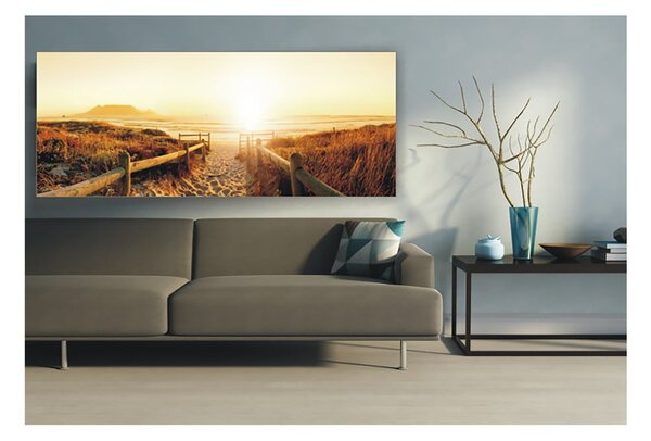 Immagine su tela 45 x 140 cm Canvas Harmony Beach II - Styler