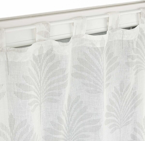 Set di 2 tende in voile bianco 60x90 cm Levita - douceur d'intérieur