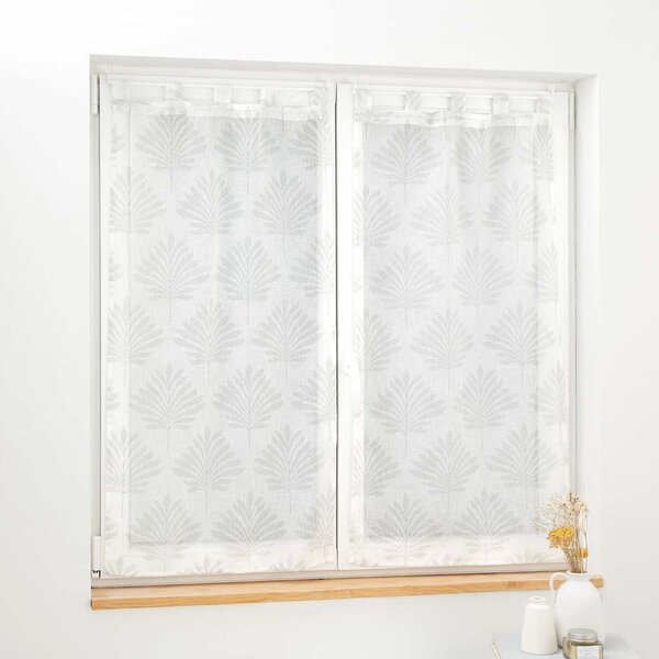 Set di 2 tende in voile bianco 60x90 cm Levita - douceur d'intérieur