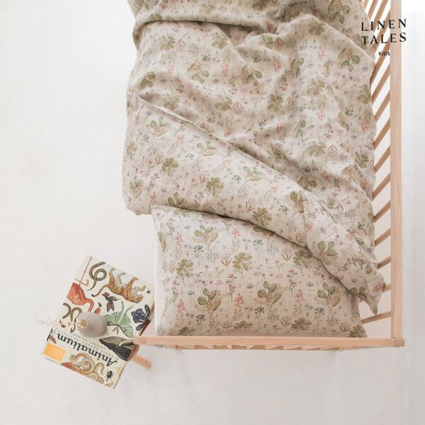 Biancheria da letto per bambini per letto singolo 140x200 cm Botany - Linen Tales