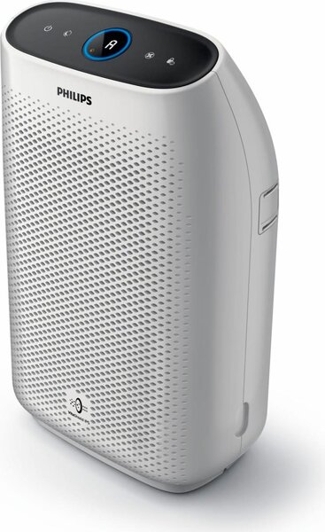 Philips Purificatore d'aria HEPA con Display Controllo touch colore Bianco - AC1215/10 Series 1000
