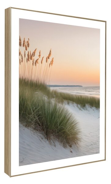 Quadri in set di 3 30x40 cm Sunrise on the Beach