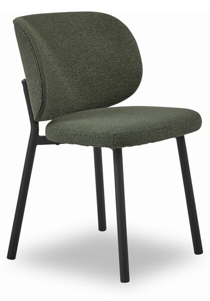 Sedie da pranzo verdi in un set di 2 Swan - Unique Furniture