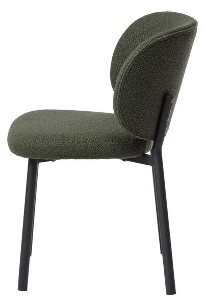 Sedie da pranzo verdi in un set di 2 Swan - Unique Furniture