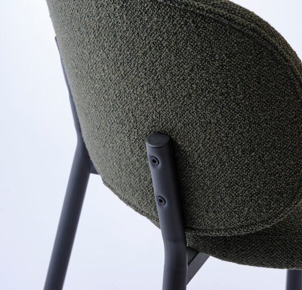 Sedie da pranzo verdi in un set di 2 Swan - Unique Furniture