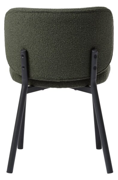 Sedie da pranzo verdi in un set di 2 Swan - Unique Furniture