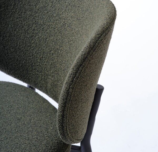 Sedie da pranzo verdi in un set di 2 Swan - Unique Furniture