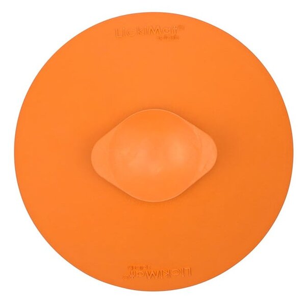 Leccapiedi per il bagno Splash Orange - LickiMat