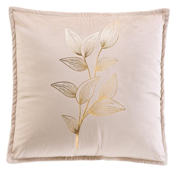 Federa decorativa in velluto 45x45 cm Oxalis – douceur d'intérieur