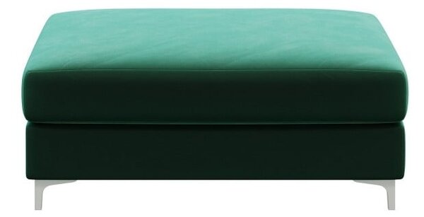 Pouf in velluto verde scuro Devichy Rothe - devichy