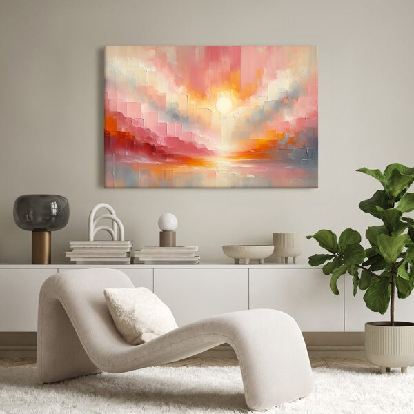 Quadro su tela – Alba pastello