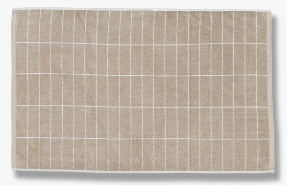 Tappeto da bagno beige 50x80 cm Tile Stone - Mette Ditmer Denmark
