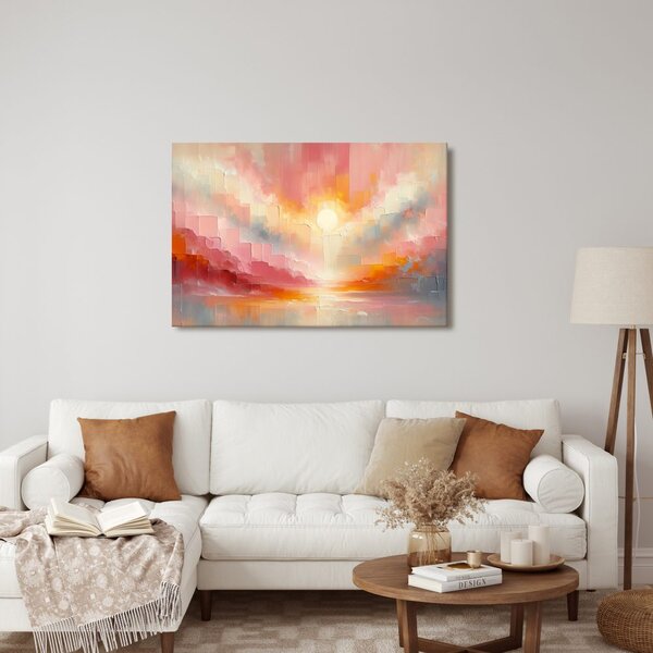 Quadro su tela – Alba pastello