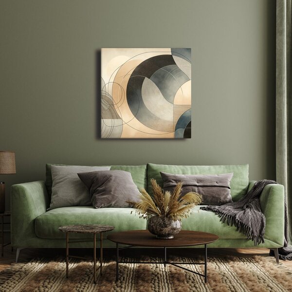 Quadro su tela – Geometria minimalista