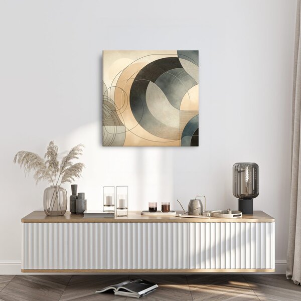Quadro su tela – Geometria minimalista